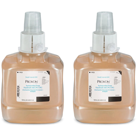 Provon LTX-12 Antimicrobial Foam Handwash - 1.27 Quart - Kills Germs - Antibacterial - Fragrance-free - Hand
