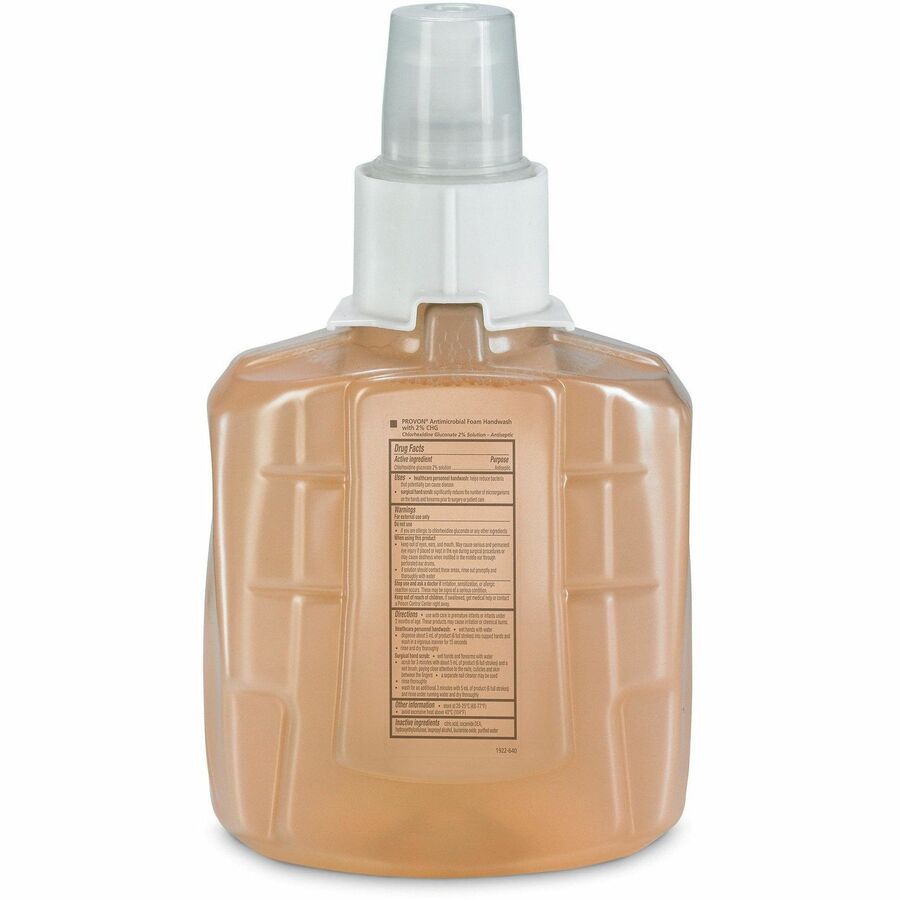 Provon LTX-12 Antimicrobial Foam Handwash with 2% CHG - Rear
