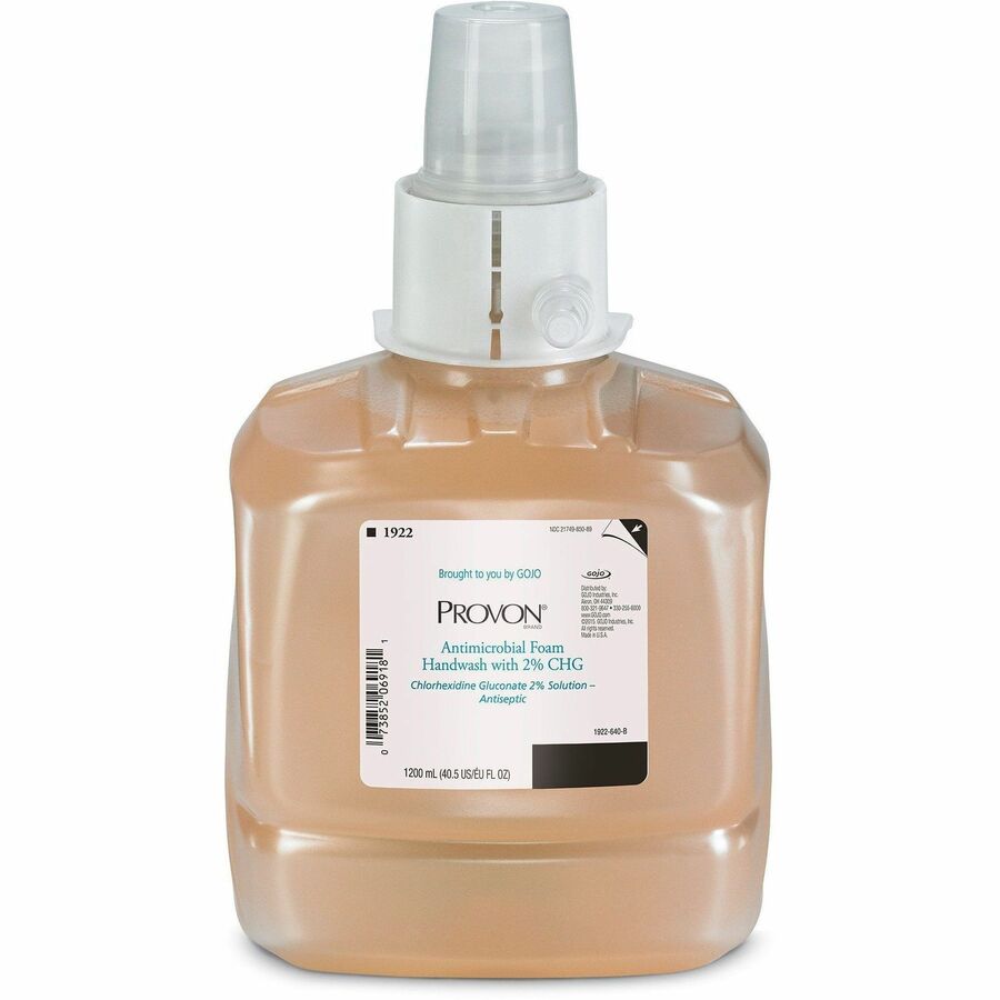 Provon LTX-12 Antimicrobial Foam Handwash with 2% CHG - Front