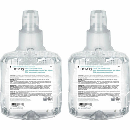 Provon LTX-12 Clear & Mild Foam Handwash - Moisturizing Germs Killer - Hand Soaps/Cleaners