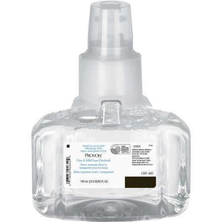 Provon LTX-7 Handwash Refill - Fragrance-free Moisturizing Foam - 23.67 fl oz - Hand Soaps/Cleaners