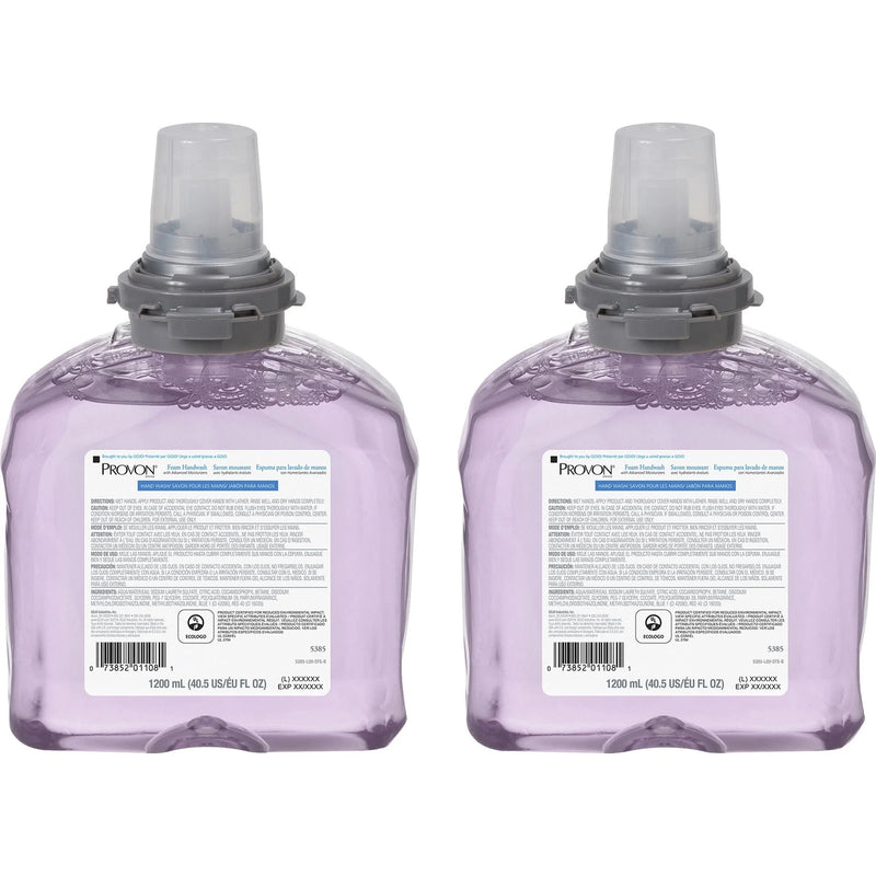 Provon TFX Moisturizer Foam Handwash - Cranberry Scent - 1.27qt - Germs Kill - Moisturizing - Rich Lather - Hand