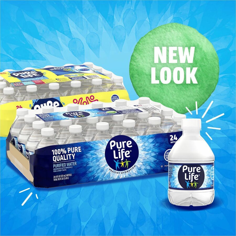 Pure Life Purified Bottled Water - Right