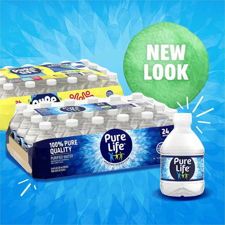 Pure Life Purified Bottled Water - Right