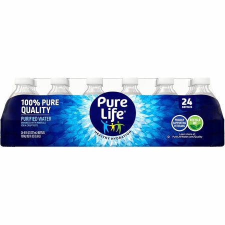 Pure Life Purified Bottled Water - Rear