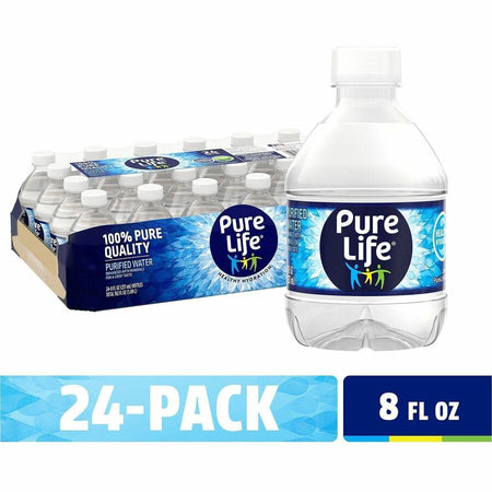 Pure Life Purified Bottled Water - Front