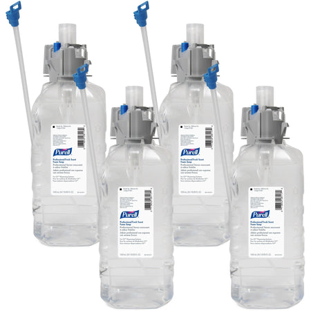 PURELL® 1500mL Fresh Scent Foam Soap Refill - Kills Germs - 4/Carton - Skin Care Dispensers & Refills
