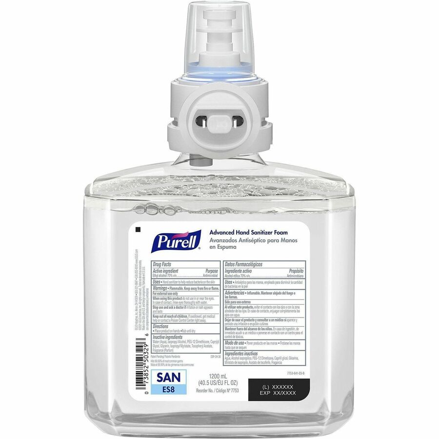 PURELL&reg; Advanced Hand Sanitizer Foam Refill - Rear