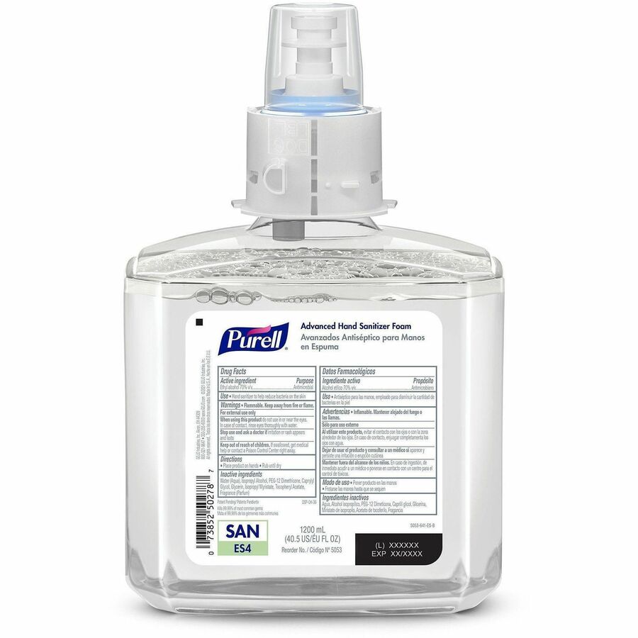 PURELL&reg; Advanced Hand Sanitizer Foam Refill - Rear
