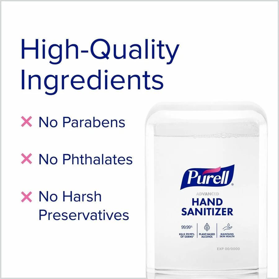 PURELL® Advanced Hand Sanitizer Foam Refill - Touchless Dispenser - 1.27 Quart - Kills Germs - Skin Care Dispensers &