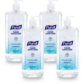 PURELL® Advanced Hand Sanitizer Gel - 1.59 Quart Pump Bottle - Kills Germs - 4/Carton - Sanitizers