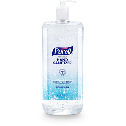 PURELL® Advanced Hand Sanitizer Gel - 1.59 Quart Pump Bottle - Kills Germs - Clear Formula - Sanitizers