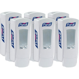 PURELL® ADX-12 Manual Dispenser - 1.27 Quart Capacity - White (6/Carton) - Skin Care Dispensers & Refills