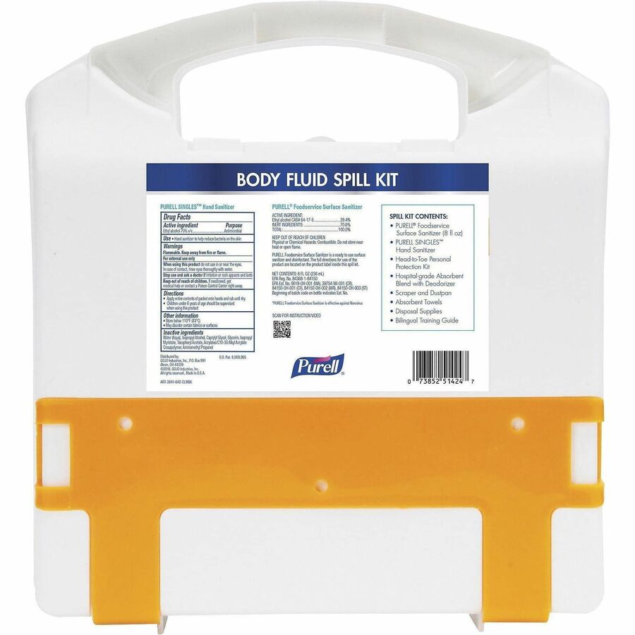 PURELL® Body Fluid Spill Kit - White Clear - 1 - Medical Kits