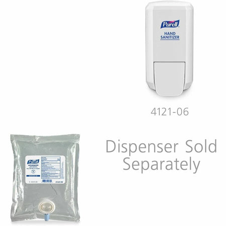 PURELL® CS2 Hand Sanitizer Dispenser: Manual Wall Mountable 1.06 Quart - White - Skin Care Dispensers & Refills
