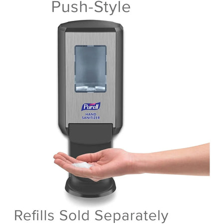 PURELL CS4 Hand Sanitizer Dispenser - Manual - 1.27 quart Capacity - Site Window Refillable Sanitary-sealed Recyclable