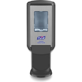 PURELL® CS4 Hand Sanitizer Dispenser - Manual - 1.27 quart Capacity - Site Window Refillable Sanitary-sealed Recyclable