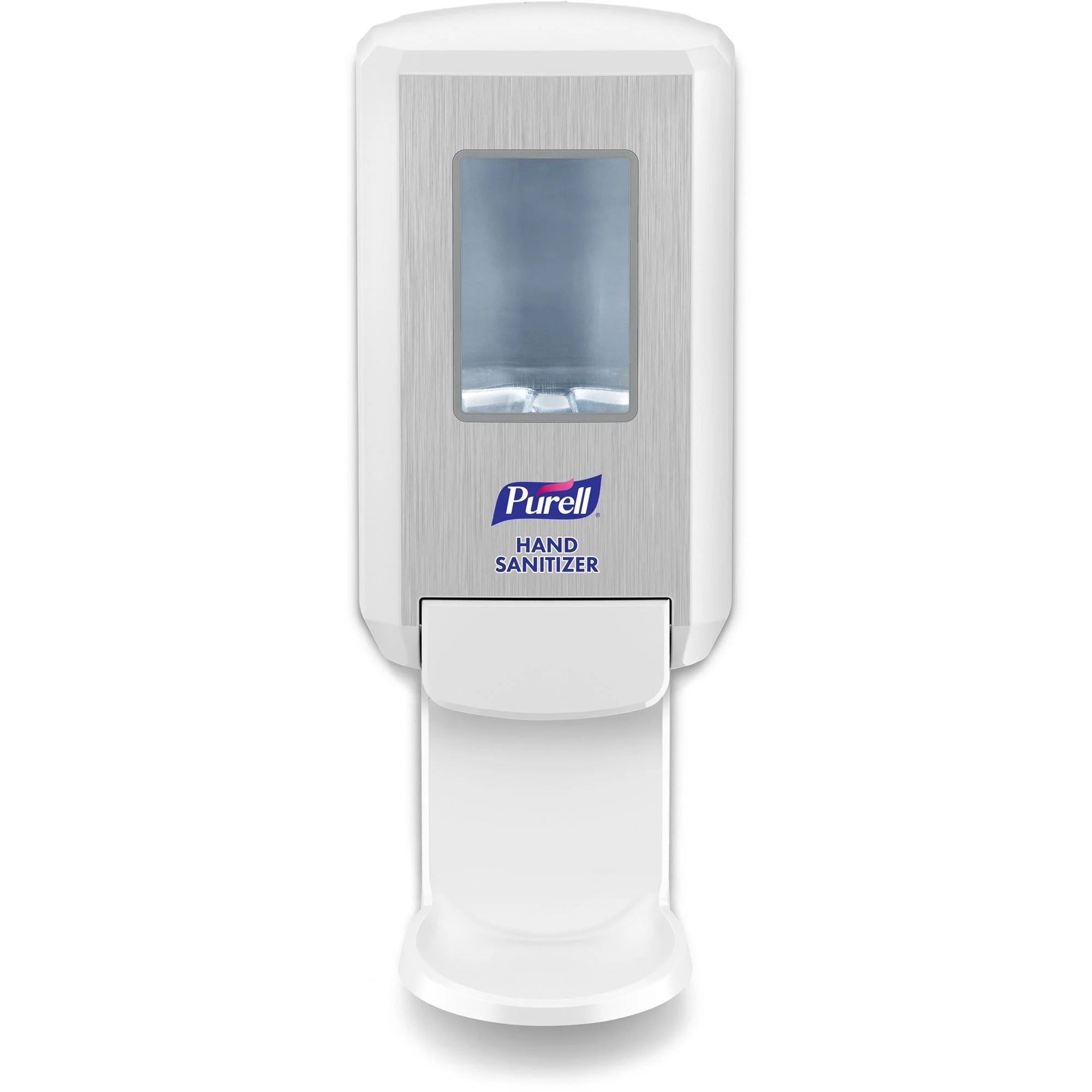 PURELL® CS4 Hand Sanitizer Dispenser - Manual - 1.27 quart Capacity - Wall Mountable Durable Refillable Site Window