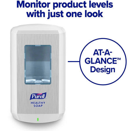 PURELL® CS6 Automatic Soap Dispenser - Touch-free Wall Mountable - White - Skin Care Dispensers & Refills