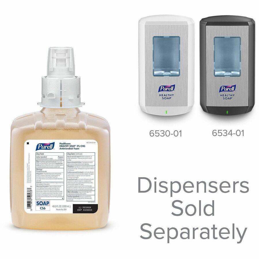 PURELL&reg; CS6 Healthcare HEALTHY SOAP 2% CHG Antimicrobial Foam - Alternate-Image6