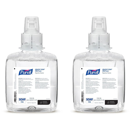 PURELL® CS6 Healthy Soap Mild Foam - Fresh Fruit Scent - Dirt Remover & Germ Killer - Skin Care Dispensers Refills