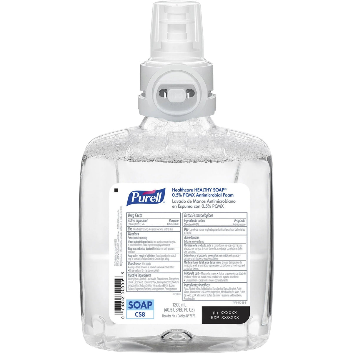 PURELL® CS8 HEALTHY SOAP™ Antimicrobial Foam - Floral Scent - 1.27 quart - 2/Carton - Skin Care Dispensers & Refills