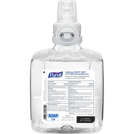 PURELL® CS8 HEALTHY SOAP™ Antimicrobial Foam - Floral Scent - 1.27 quart - 2/Carton - Skin Care Dispensers & Refills