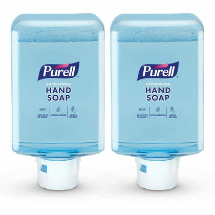 PURELL® ES10 Antimicrobial Foaming Hand Soap: Touchless Dispenser 1.27qt - Kills Germs Moisturizing Formula - Skin Care