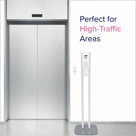 PURELL&reg; ES10 Floor Stand with Automatic Dispenser - Alternate-Image3