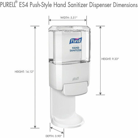 PURELL&reg; ES4 Hand Sanitizer Dispenser, Push-Style - Alternate-Image5