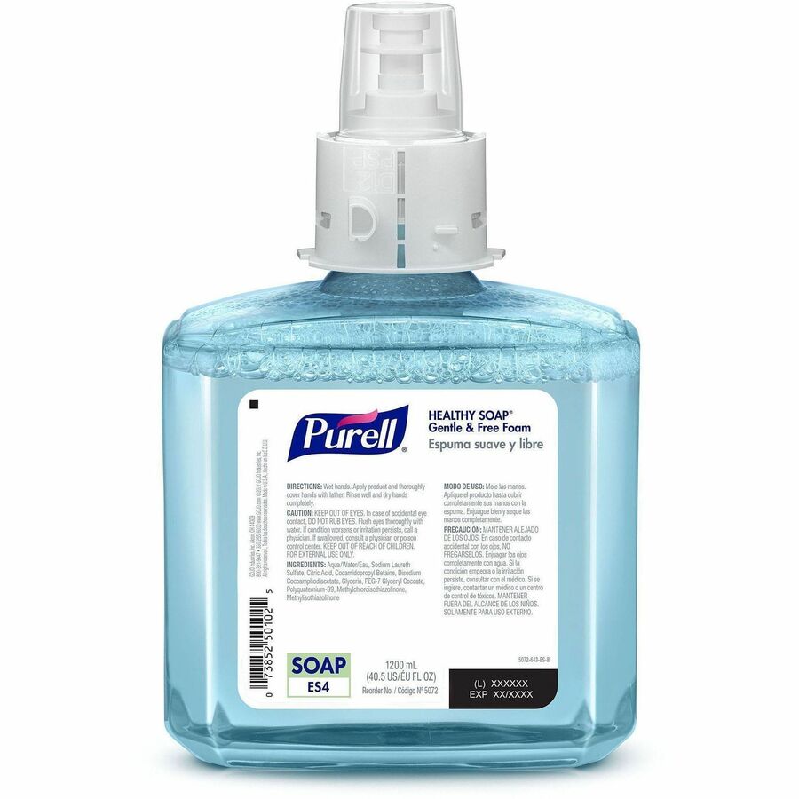 PURELL® ES4 Healthy Soap® Gentle & Free Foam Refill (5072-02) - Rear
