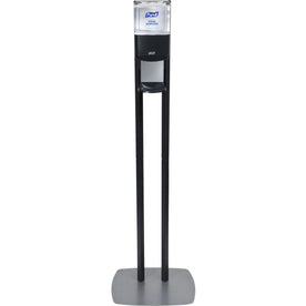 PURELL® ES6 Dispenser Floor Stand - Freestanding Gray - Skin Care Dispensers & Refills