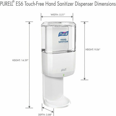 PURELL&reg; ES6 Hand Sanitizer Dispenser - Alternate-Image4