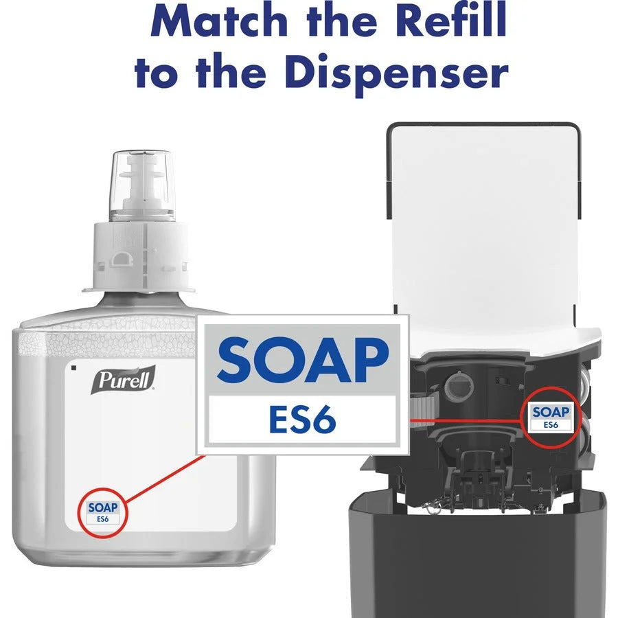 PURELL® ES6 HEALTHY SOAP™ Fresh Scent Foam - Dirt Remover & Germ Killer - Skin Care Dispensers Refills