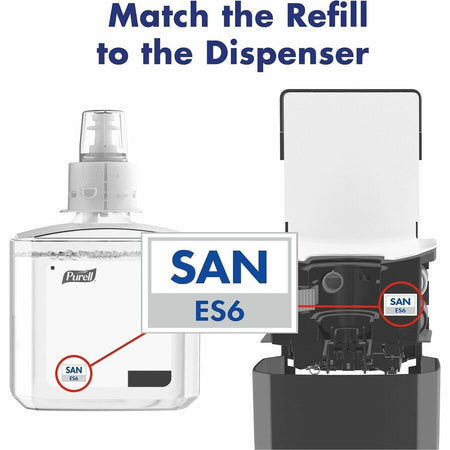 PURELL&reg; ES6 Touch-Free Hand Sanitizer Dispenser, Graphite (6424-01) - Alternate-Image6