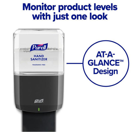 PURELL® ES6 Touch-Free Hand Sanitizer Dispenser - Graphite Automatic Wall Mountable - Skin Care Dispensers & Refills
