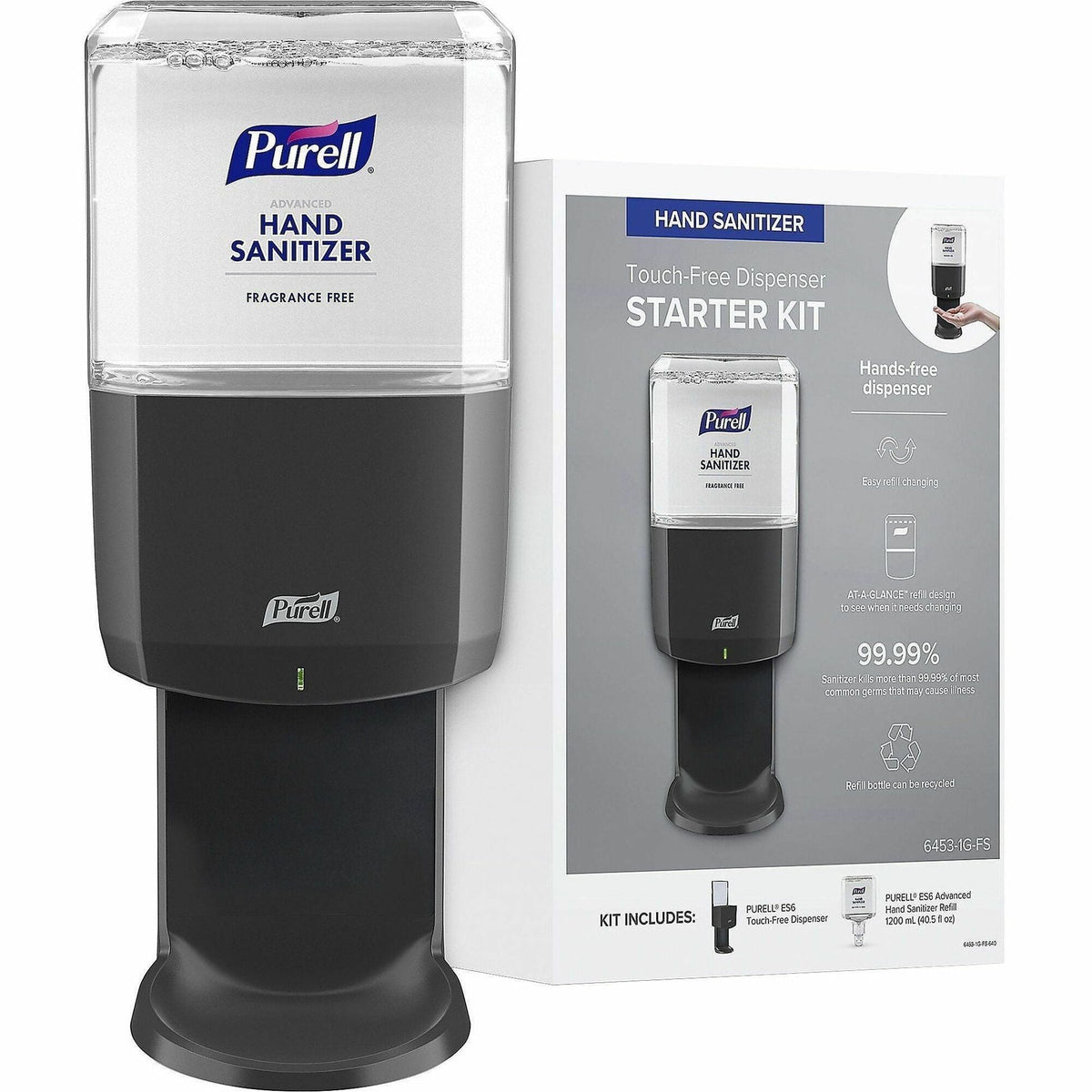 PURELL&reg; ES6 Touchless Hand Sanitizer Dispenser Kit - 2000