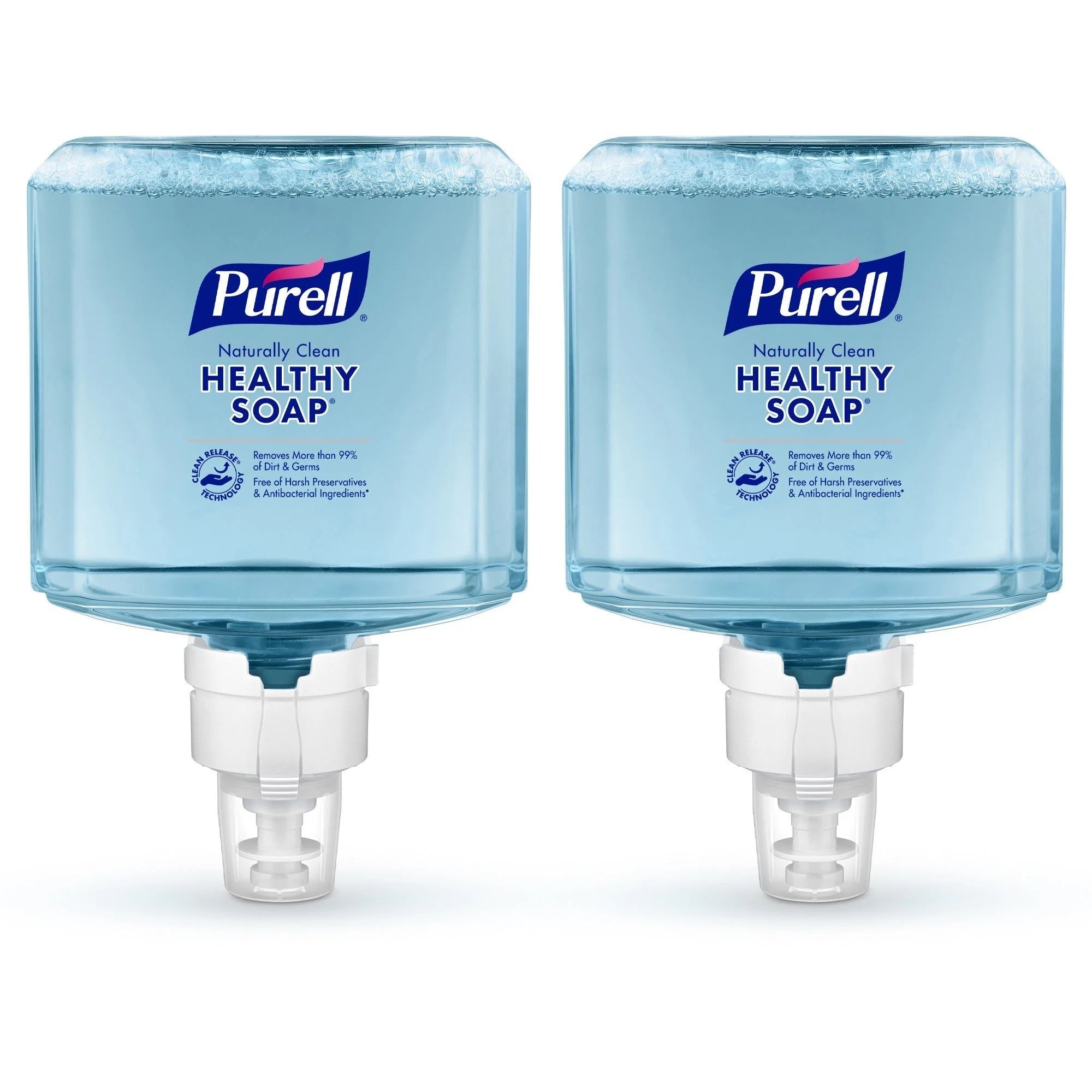 PURELL® ES8 CRT HEALTHY SOAP™ Naturally Clean Foam - 1.27qt - Dirt Remover & Germ Killer - Skin Care Dispensers Refills