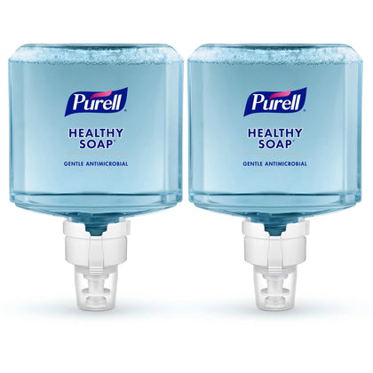 PURELL® ES8 HEALTHY SOAP™ Antimicrobial Foam - 1.27 Quart - Kill Germs - Moisturizing - Blue - Skin Care Dispensers &