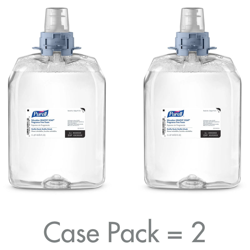 PURELL® FMX-20 Education Foam Soap - 2.11 Quart - Germ-Killing Moisturizing Formula - Hand Soaps/Cleaners