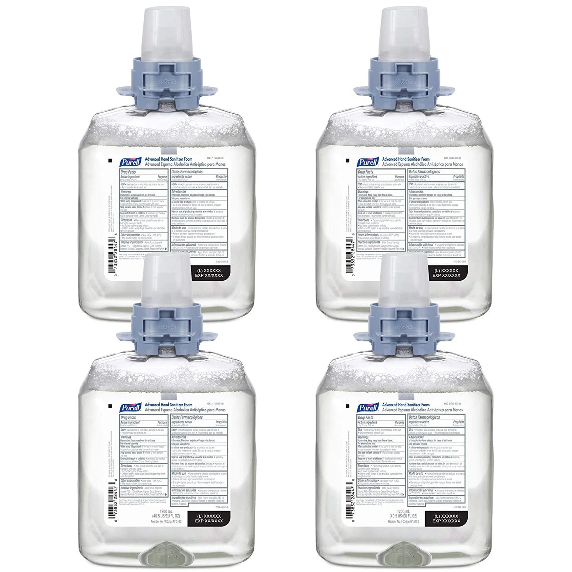 PURELL® Hand Sanitizer Foam Refill - 1.27 Quart - Kills Germs Moisturizing - Skin Care Dispensers & Refills