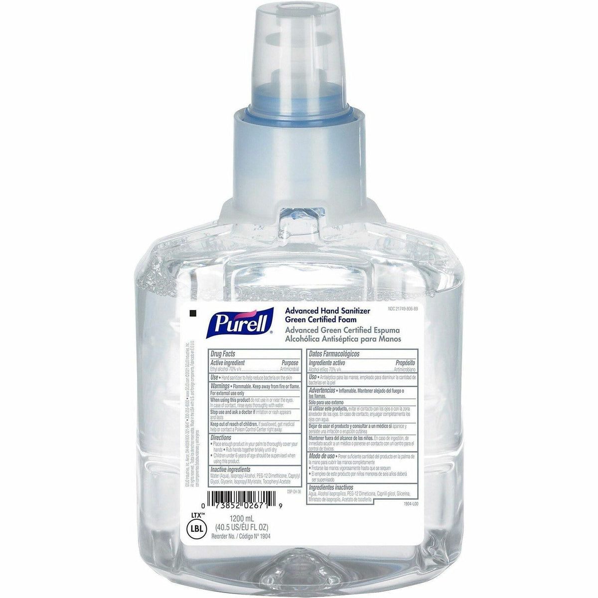 PURELL&reg; Hand Sanitizer Foam Refill - 2000