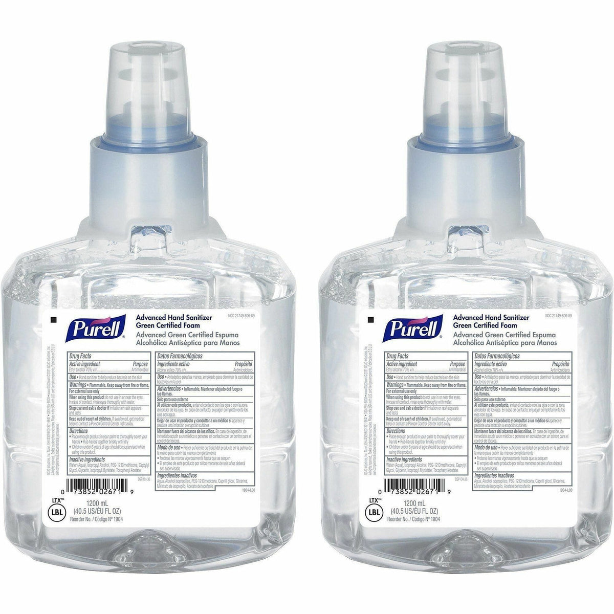 PURELL&reg; Hand Sanitizer Foam Refill - 2000