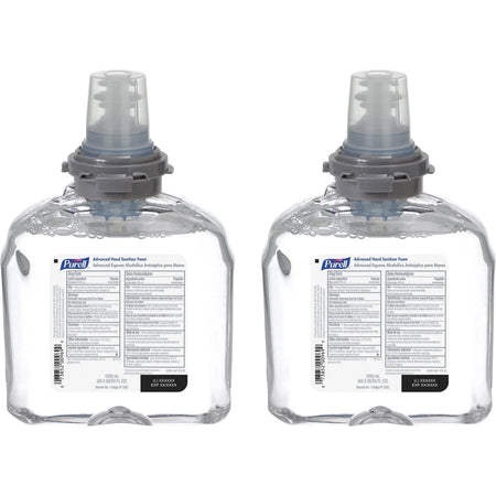 PURELL® Hand Sanitizer Foam Refill - Clean Scent - 1.27 Quart - 2/Carton - Sanitizers