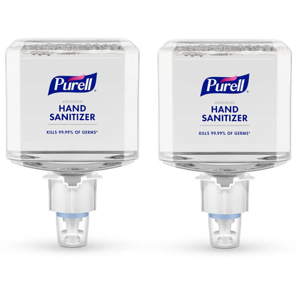 PURELL® Hand Sanitizer Foam Refill - Clean Scent - 1.27qt - Kills Germs - Hypoallergenic - 2/Carton - Skin Care