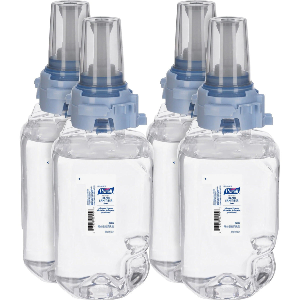 PURELL® Hand Sanitizer Foam Refill - Clean Scent - 23.67 fl oz - 4/Carton - Sanitizers