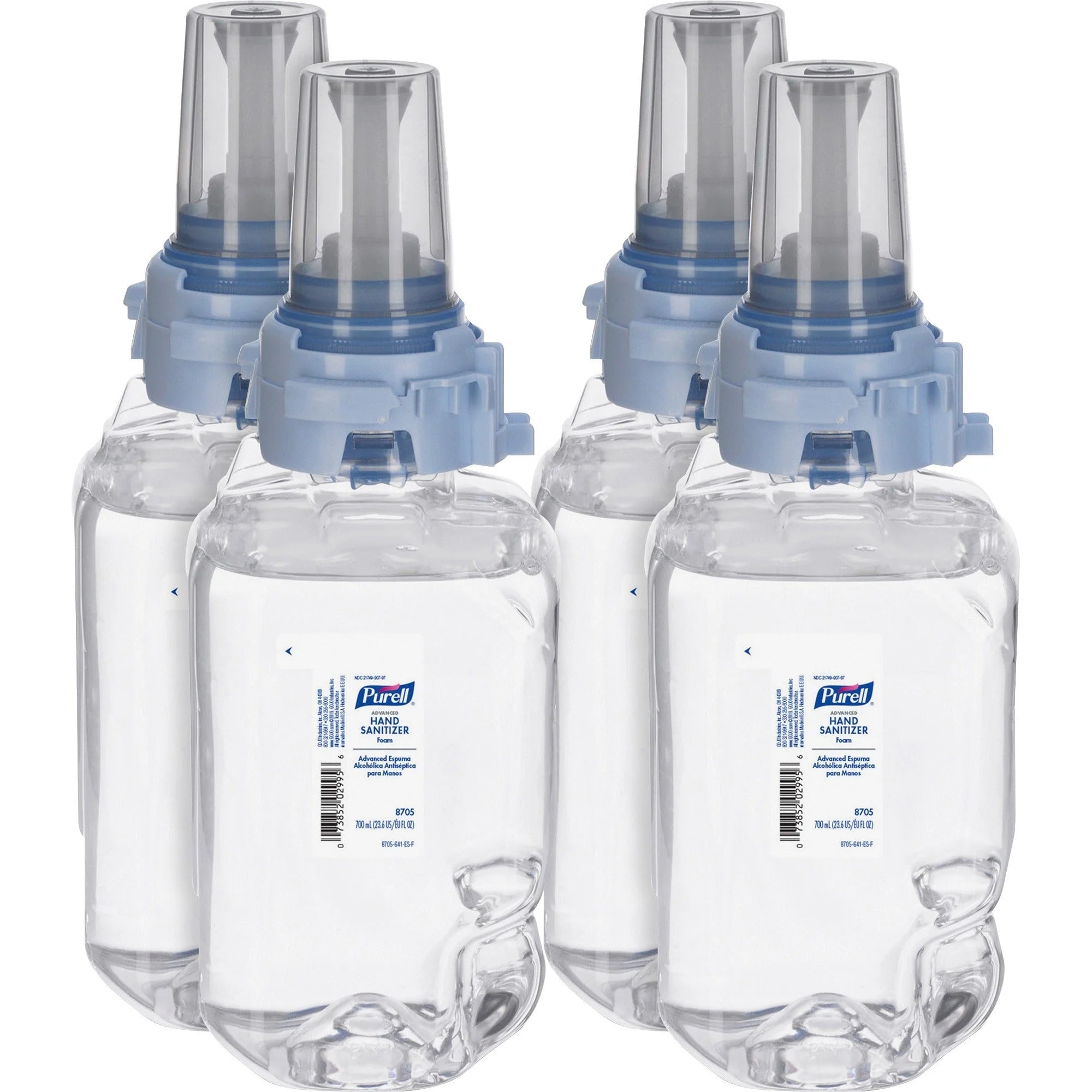 PURELL® Hand Sanitizer Foam Refill - Clean Scent - 23.67 fl oz - 4/Carton - Sanitizers