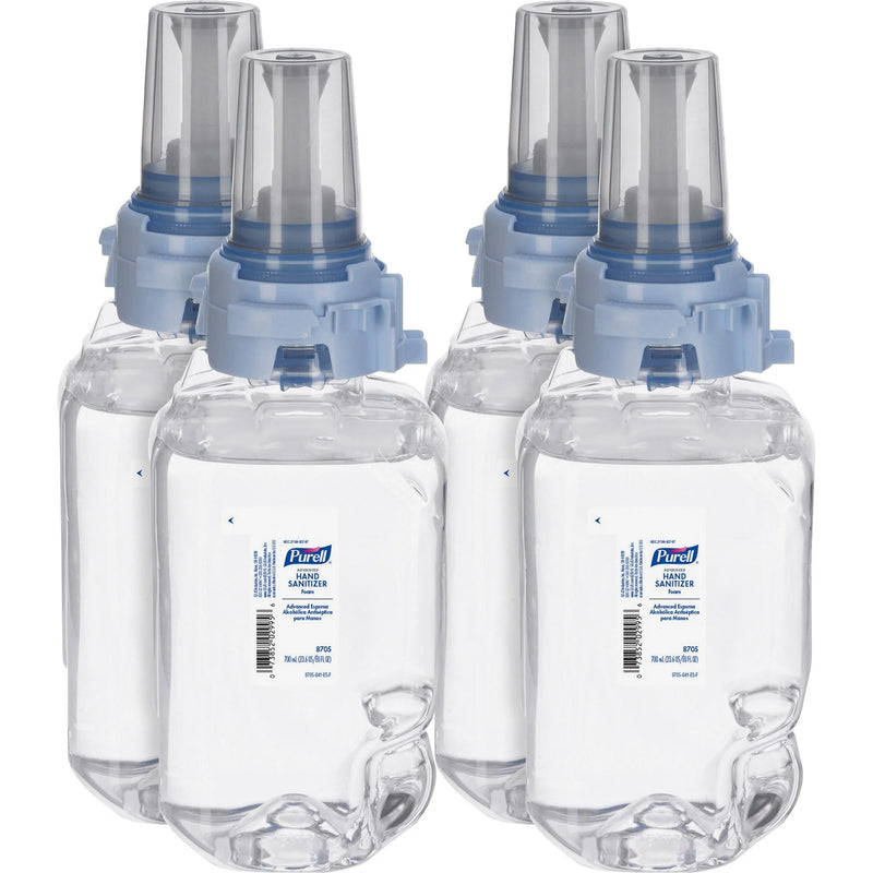 PURELL® Hand Sanitizer Foam Refill - Clean Scent - 23.67 fl oz - 4/Carton - Sanitizers