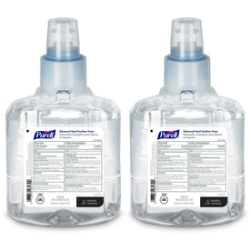 PURELL® Hand Sanitizer Foam Refill - Clean Scent - Kills Germs - 2/Carton - Sanitizers