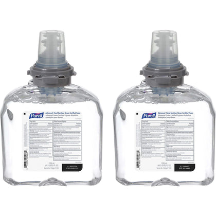 PURELL® Hand Sanitizer Foam Refill - Fragrance-free - 1.27 Quart - 2/Carton - Sanitizers